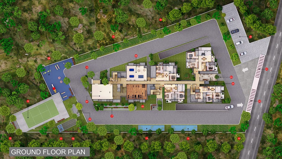 Paramount Boulevard-1 Ground Floor master plan